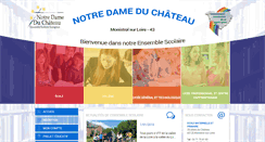 Desktop Screenshot of ndchateau.fr