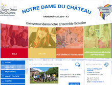 Tablet Screenshot of ndchateau.fr